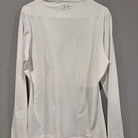 Under Armour Women's White Long Sleeve Tee - Picture 6 of 6